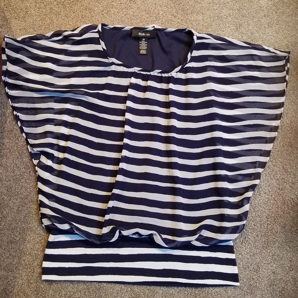 Style & Co blouse xs